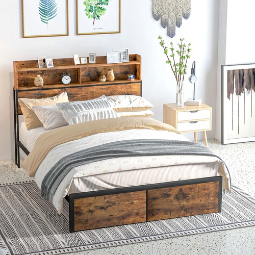 Homcom 6ft double - 4.6ft, frame