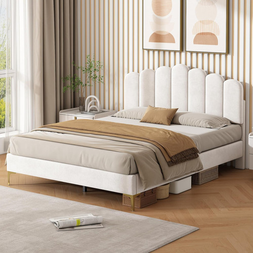 4ft6 double bed frame - 4ft6,