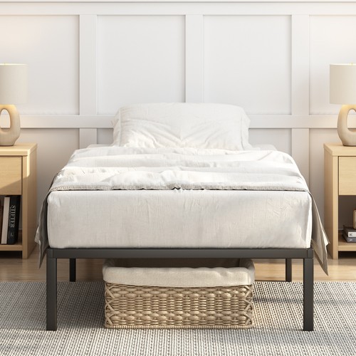 Metal bed frame heavy duty - metal,