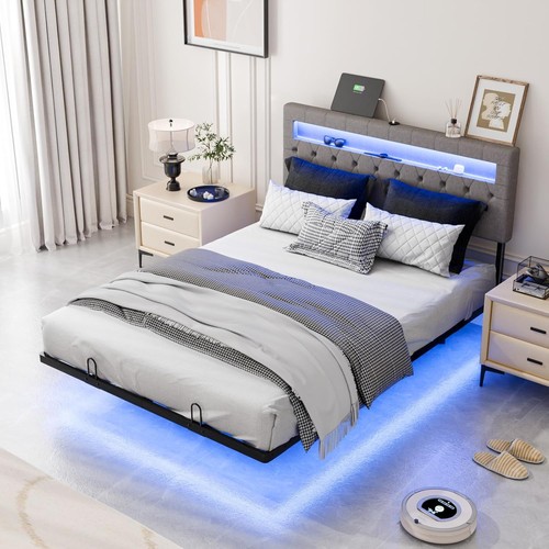 Floating double bed frame - double,