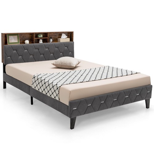 Double size bed frame - bed,