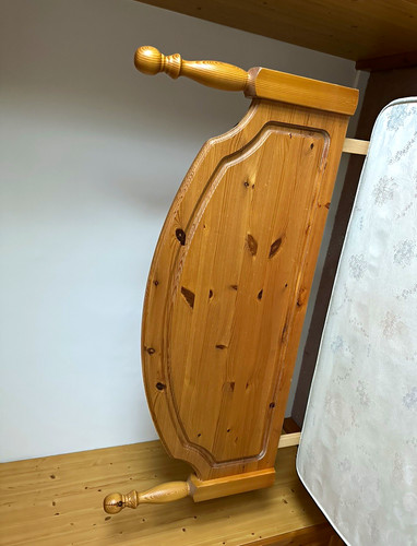 Brown solid pine wood - solid,