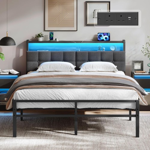 4ft6 double size bed - size,
