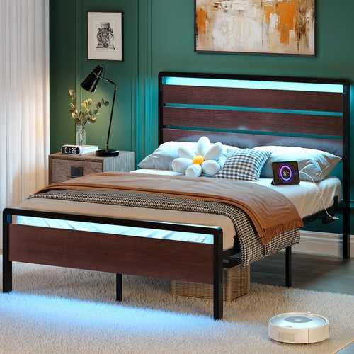 Double platform bed - platform, frame