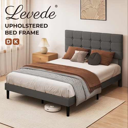 Levede bed frame upholstered - frame,