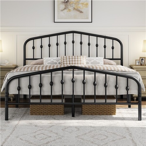 Metal bed frame - metal, with