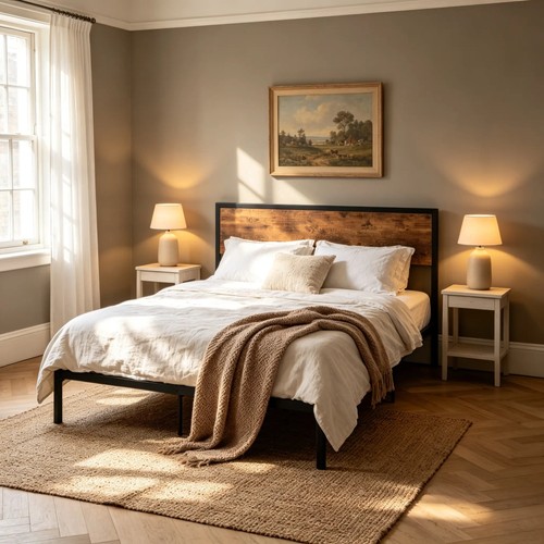 New retro single double bed - retro,
