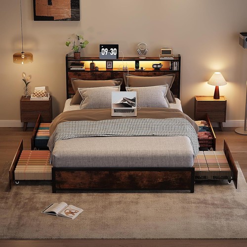 Double size bed frame - size,