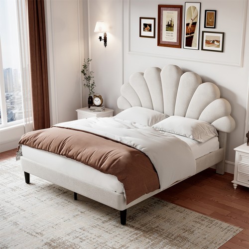 Double bed velvet - bed,