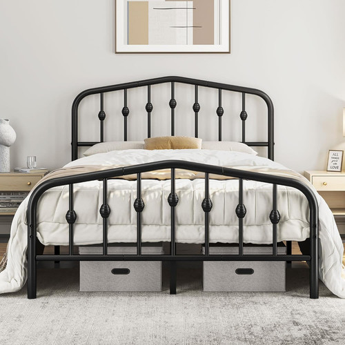 Double bed frame - bed,