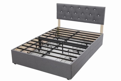 4ft6 double bed frame - double,