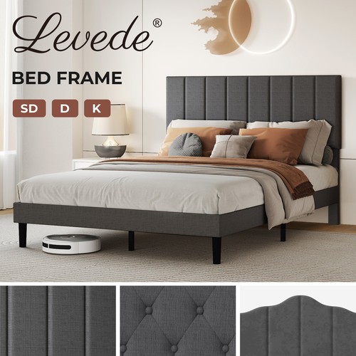 Levede upholstered bed - levede, frame