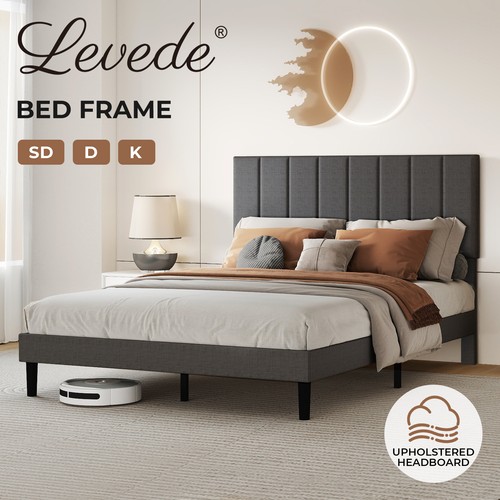 Levede bed frame - small, double