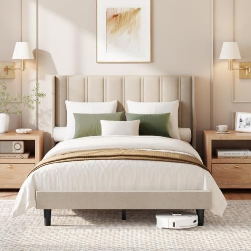 Double bed frame with - ,