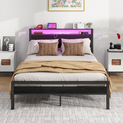 Double bed frame storage - double,