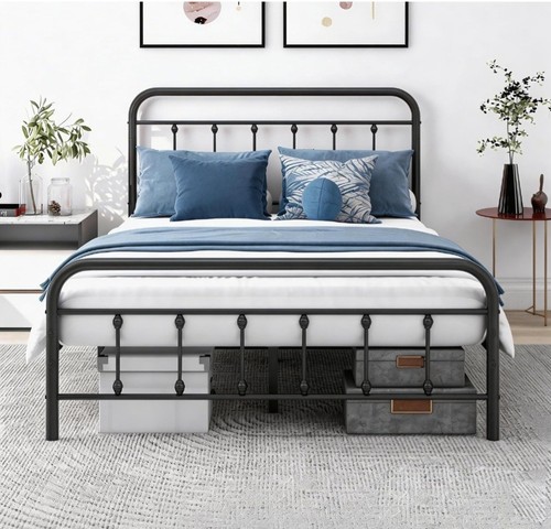 Dumee double bed frame - bed,