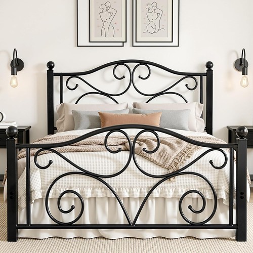 4ft6 double bed frame with - 4ft6,