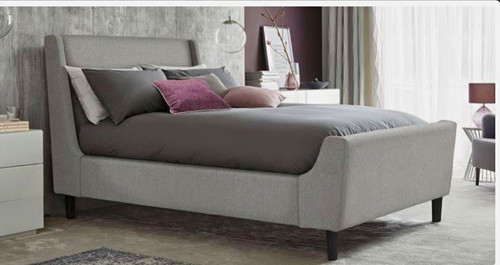 Next double bed frame grey - bed,