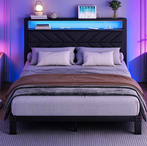 4ft6 double bed frame - 4ft6,
