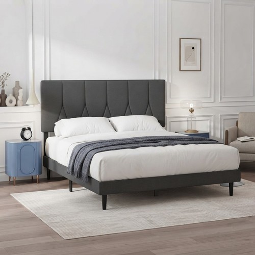 Stylish small double bed - bed, frame