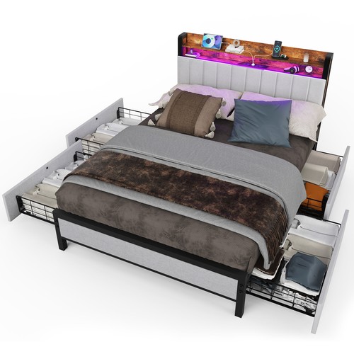 Double size bed frame - double,