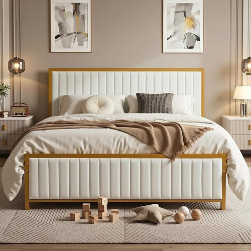 Double bed frame with - double,