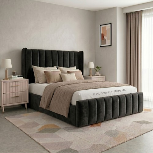 Double bed frame - bed,