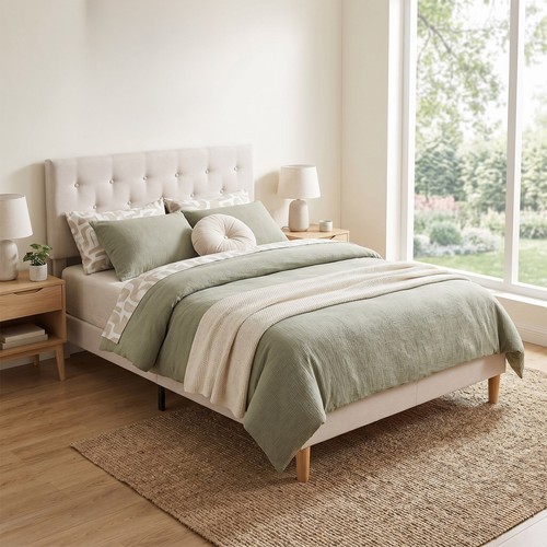 6ft double bed frame with - 4.6ft,