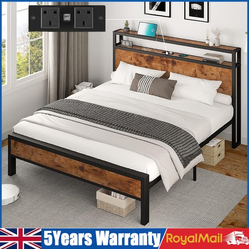 Double size bed frame - bed, with