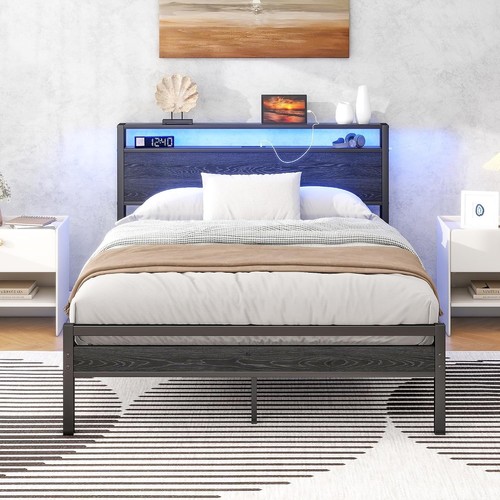 4ft double bed frame storage - double,
